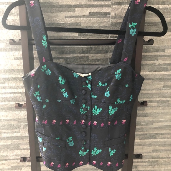 Nanette Lepore Embroidered Vest - Picture 2 of 7